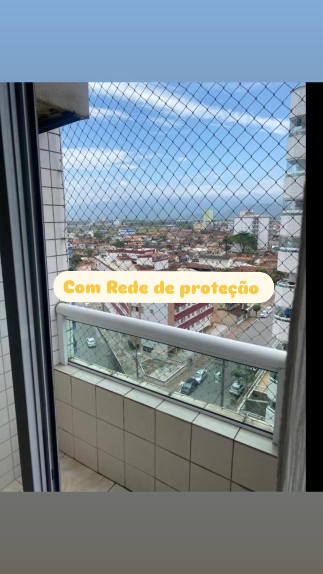 Apto A 50M Da Praia, Com Ar Condicionado, Wifi , Portaria 24H Praia Grande  Buitenkant foto